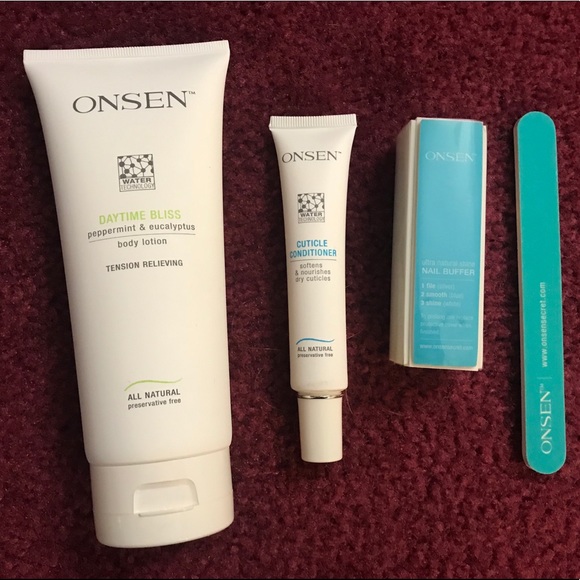 NEW Onsen Peppermint Foot Spa Kit pouch - Picture 6 of 6